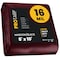Protarp Heavy Duty Tarp, 8 ft x 10 ft, 16 Mil, Maroon, Polyethylene PT-107-8X10 - alternate 1